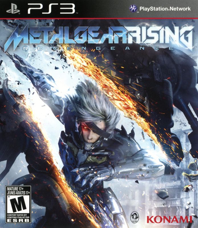 Metal Gear Rising: Revengeance box art for Playstation 3